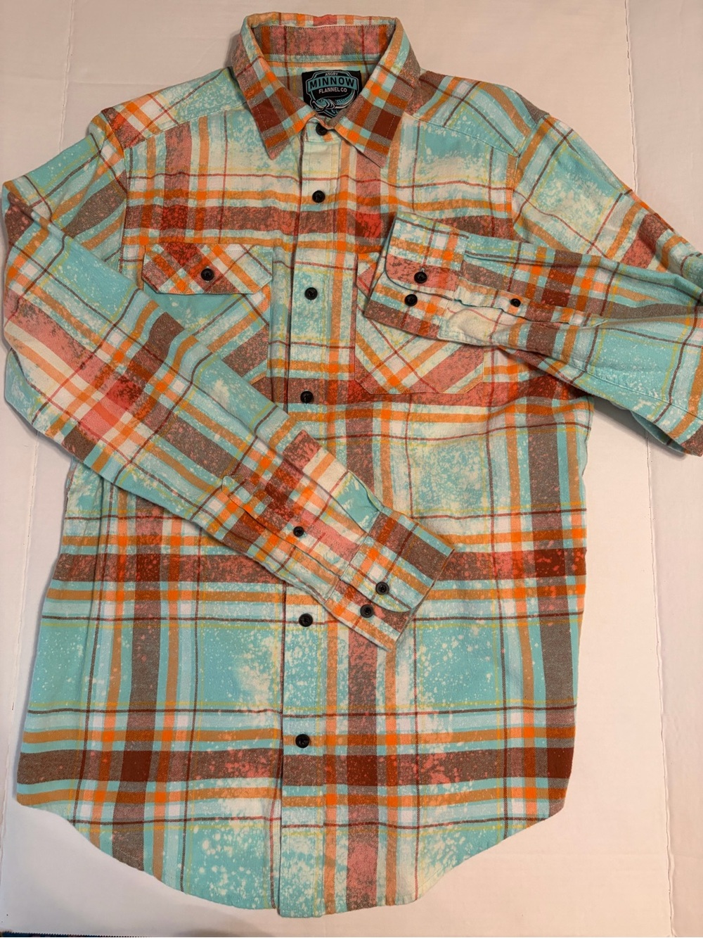 ANGRY MINNOW Flannel Shirt